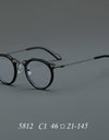 New Glasses 5812 Retro Glasses Rim Metal Optical Glasses