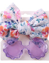 Kids Sunglasses Hair Band Set Fashion Boys And Girls Cute UV Protection Eye Protection Toy Sunglasses Headband Cover