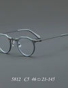 New Glasses 5812 Retro Glasses Rim Metal Optical Glasses