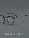 New Glasses 5812 Retro Glasses Rim Metal Optical Glasses